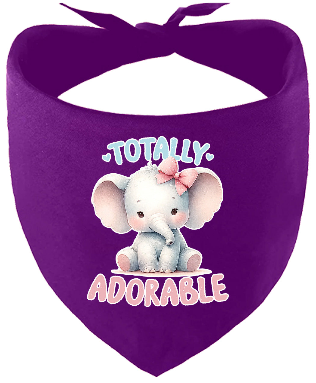 Adorable Elephant Pet Bandana