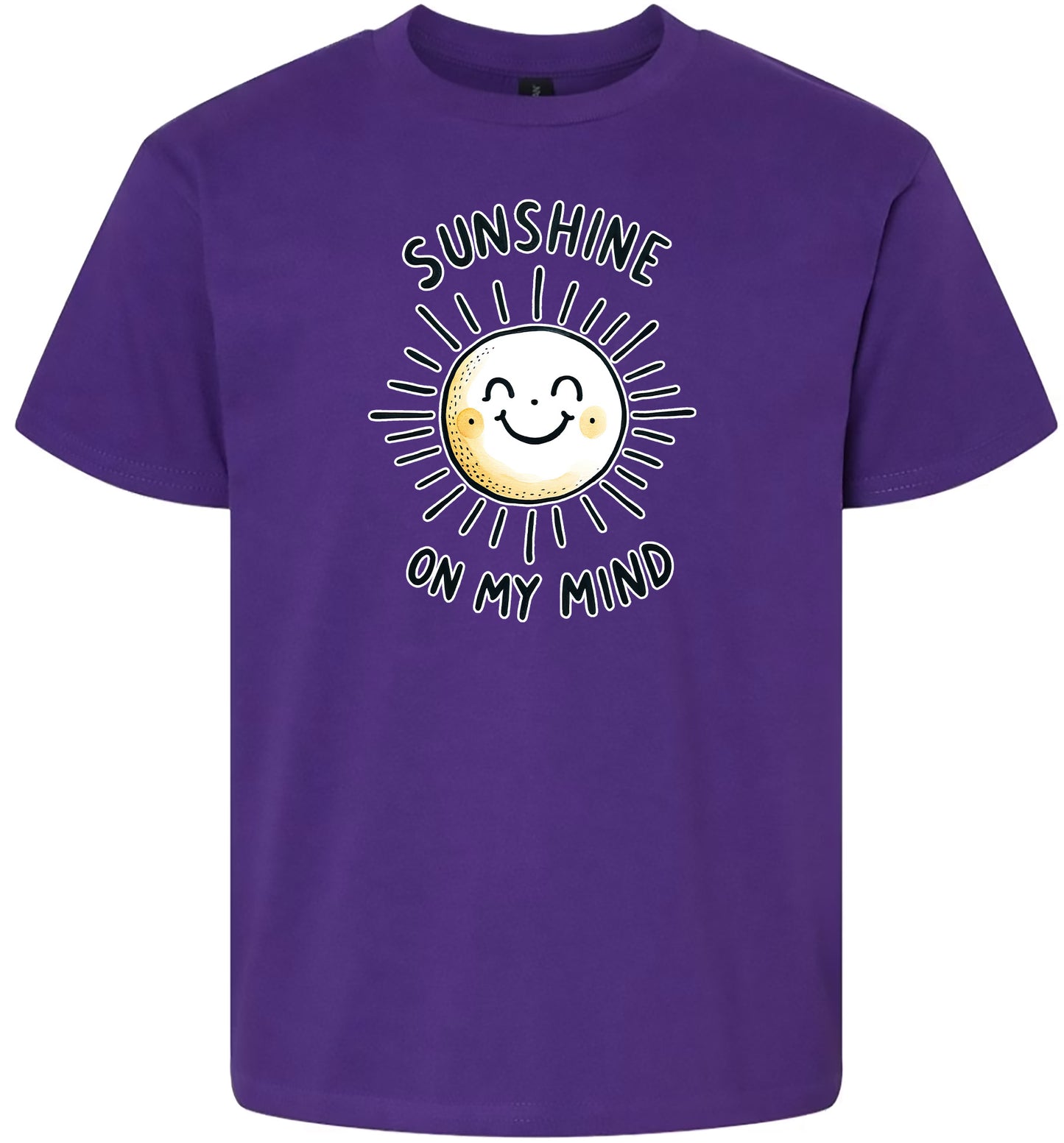 Sunshine on My Mind Children's Gildan Soft Shirt
