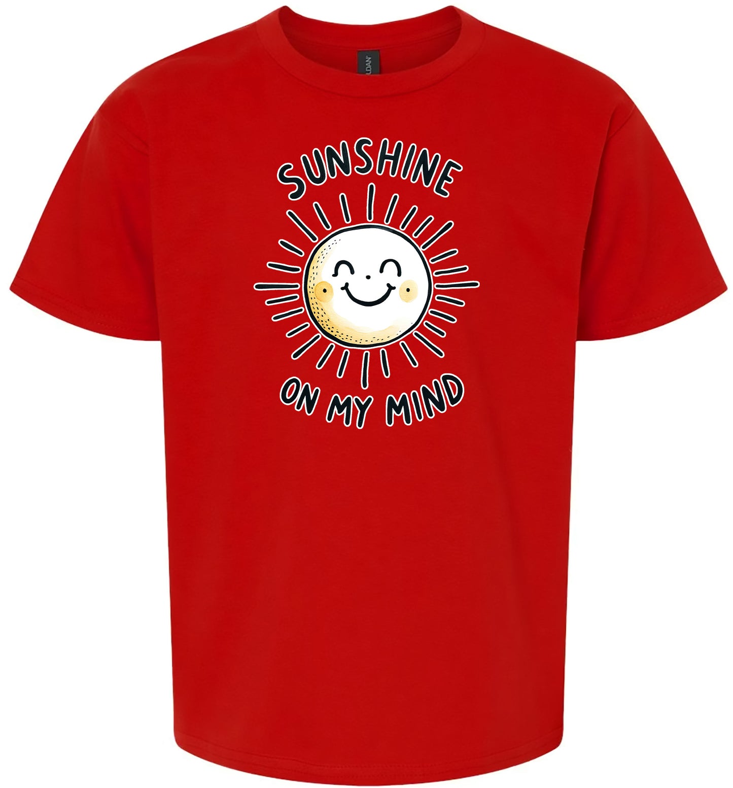 Sunshine on My Mind Children's Gildan Soft Shirt