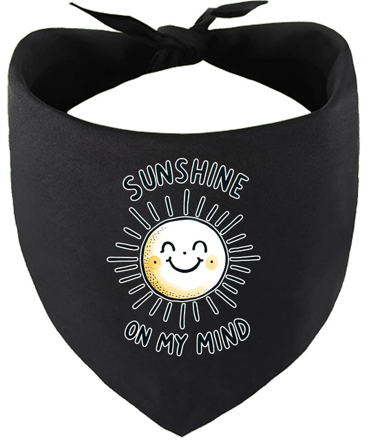 Sunshine on My Mind Pet Bandana