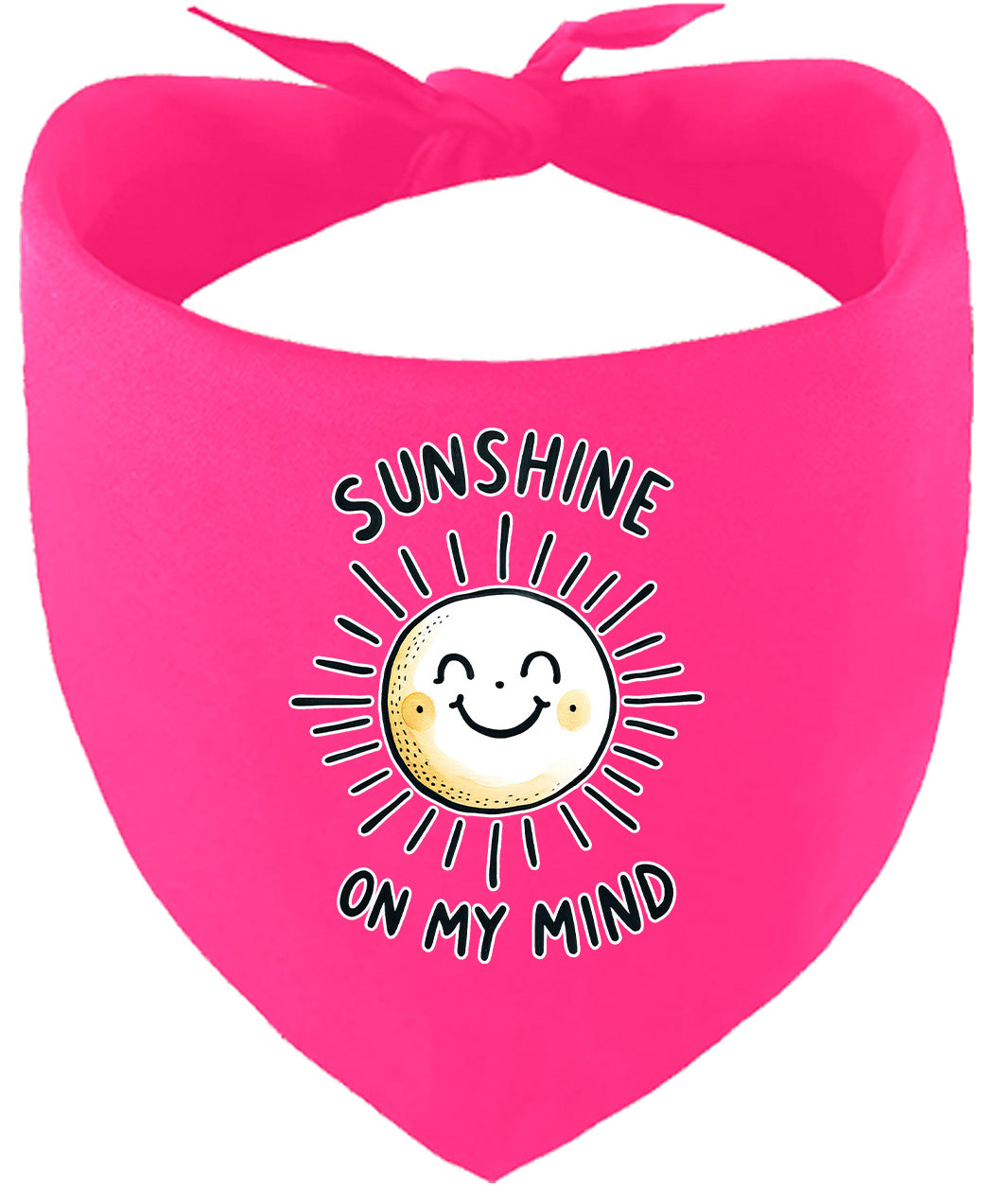Sunshine on My Mind Pet Bandana