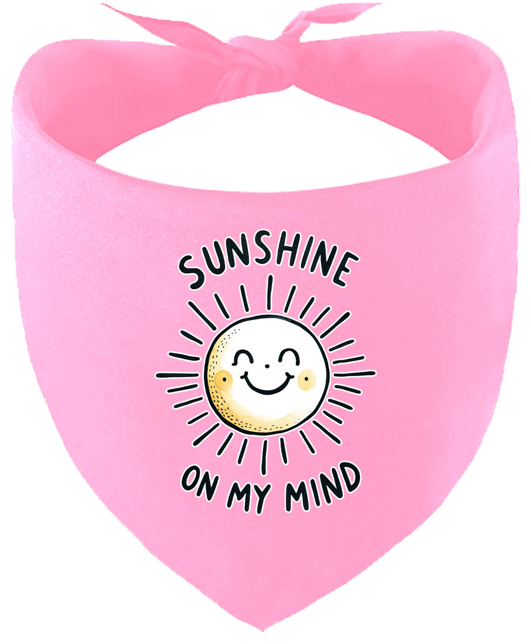 Sunshine on My Mind Pet Bandana