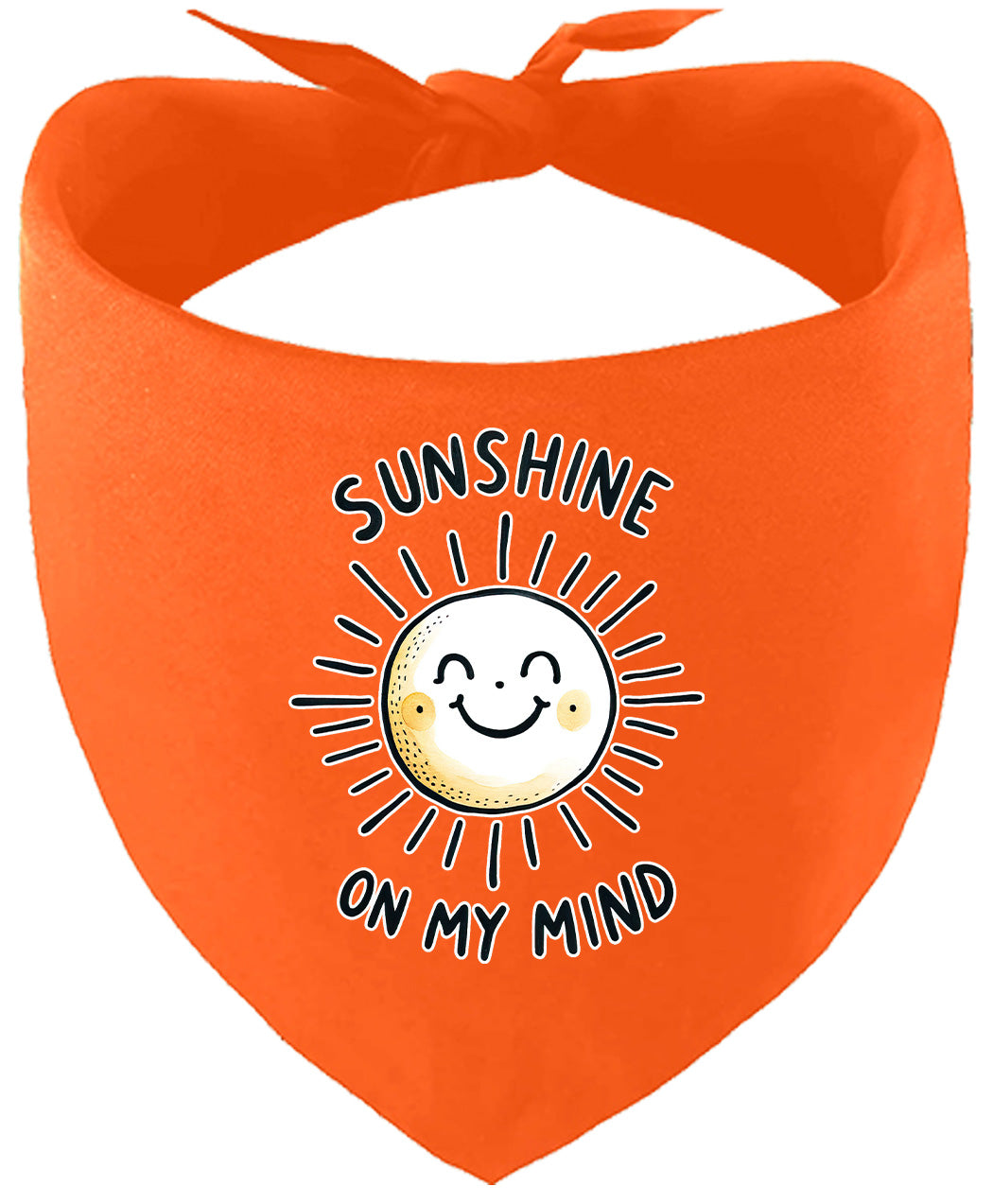 Sunshine on My Mind Pet Bandana