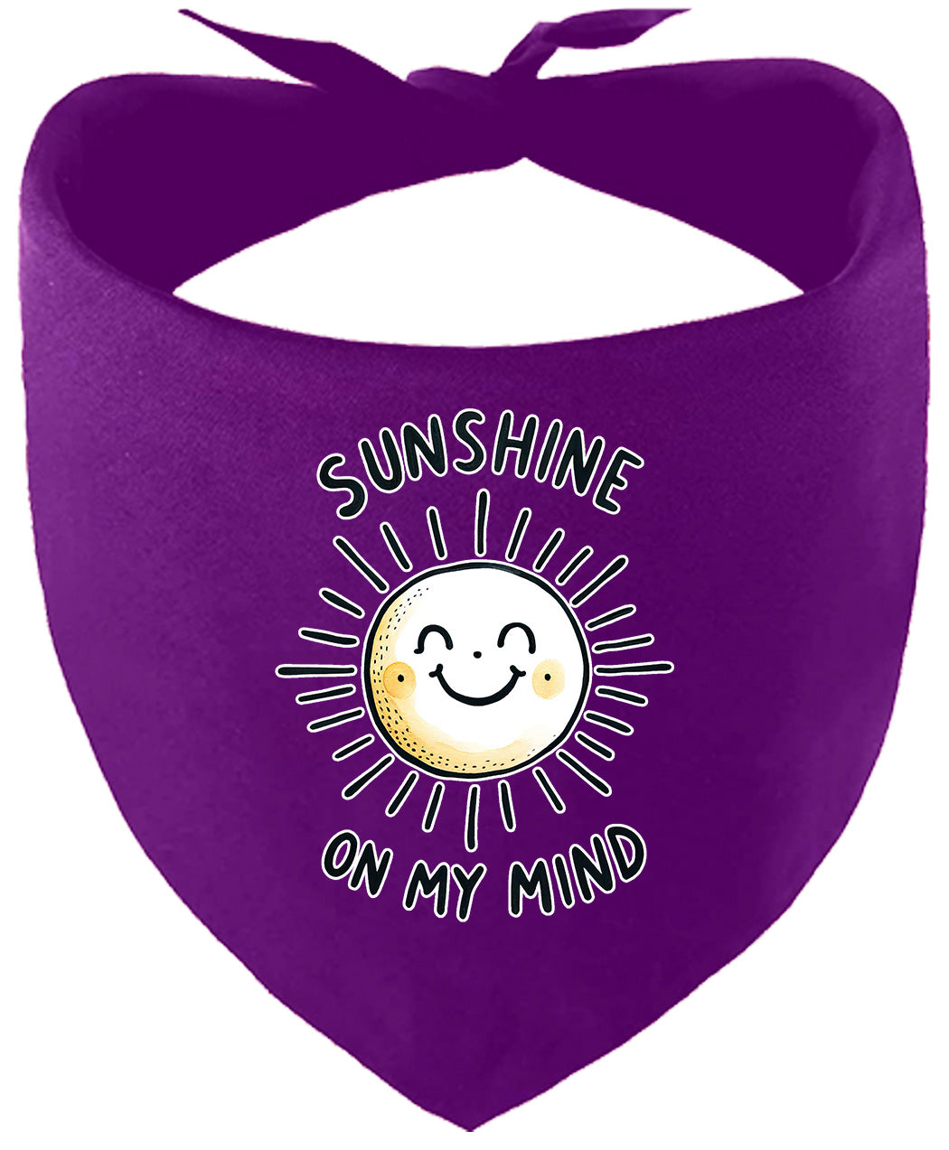 Sunshine on My Mind Pet Bandana