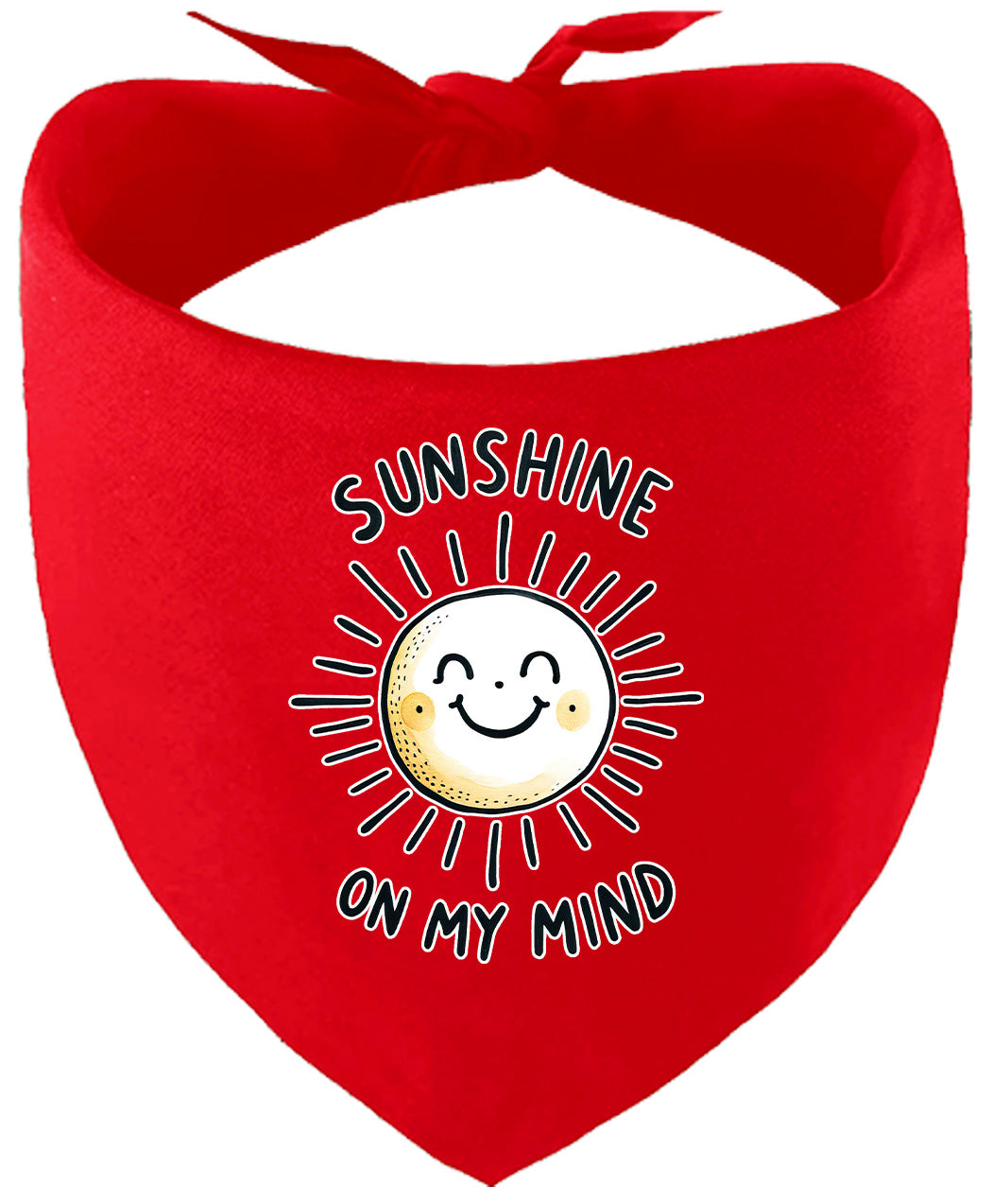 Sunshine on My Mind Pet Bandana