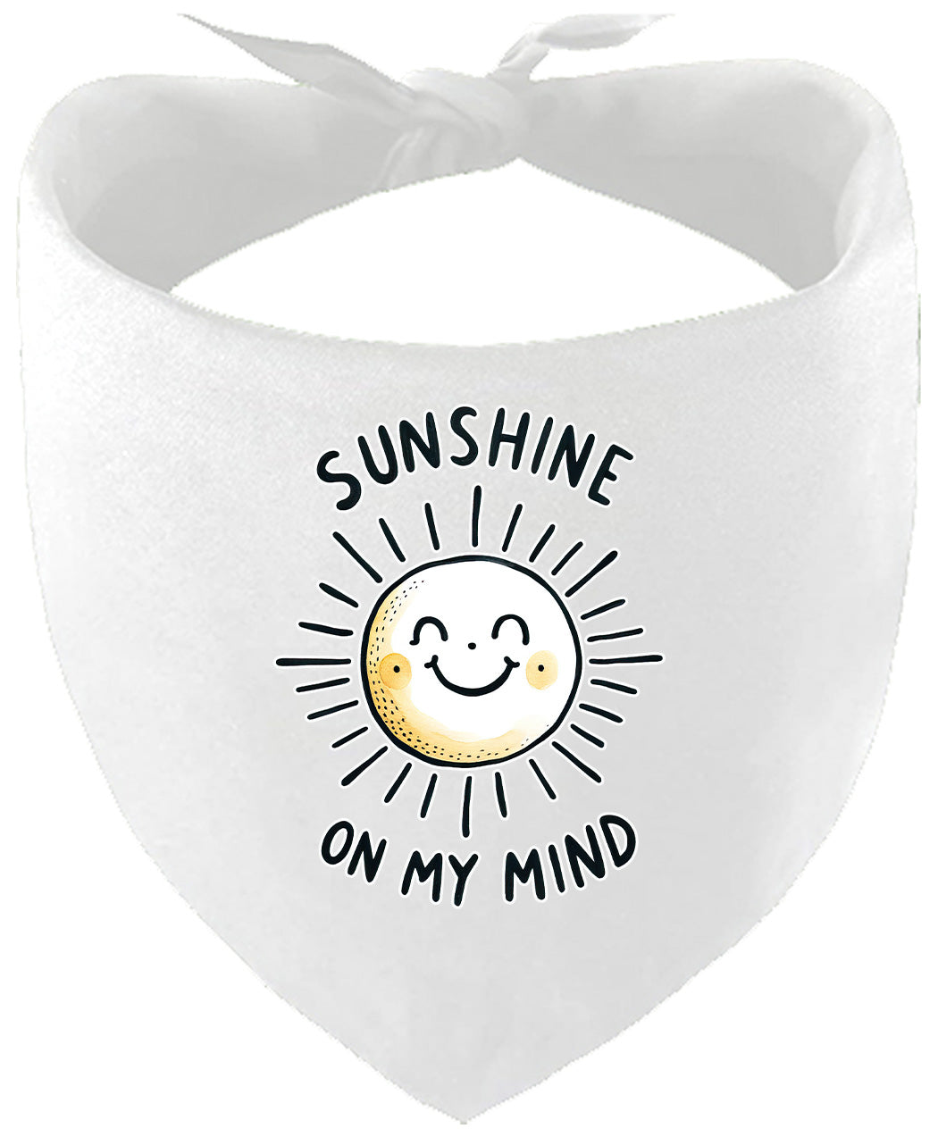 Sunshine on My Mind Pet Bandana
