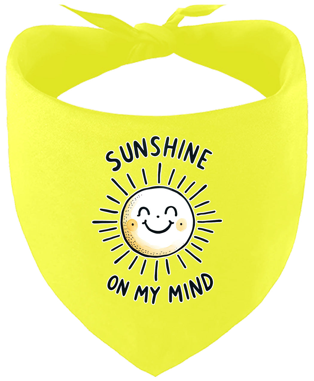 Sunshine on My Mind Pet Bandana