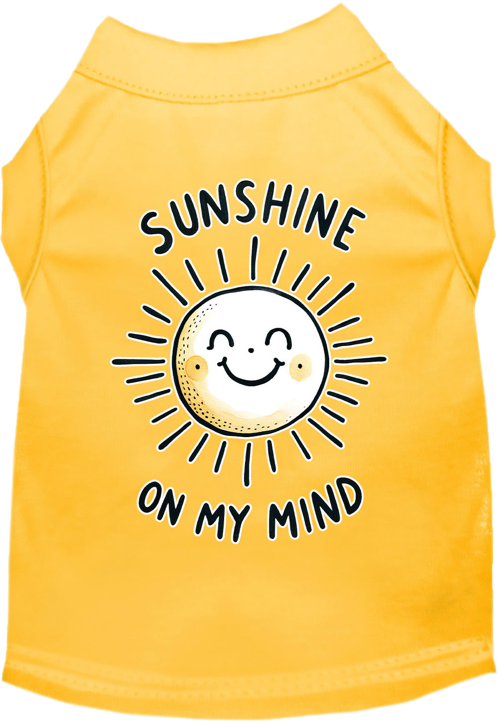 Adorable Cat or Dog Shirt for Pets "Sunshine on My Mind"