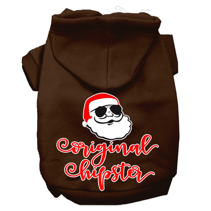 Christmas Pet Hoodie "Original Hipster"