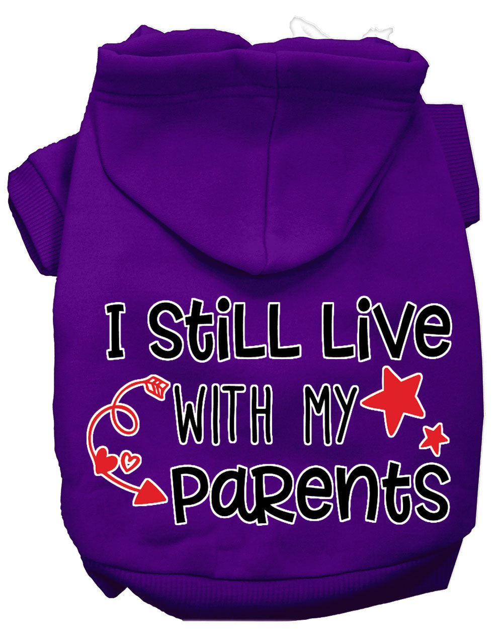 Pet Hoodie "I Still Live With My Parents"