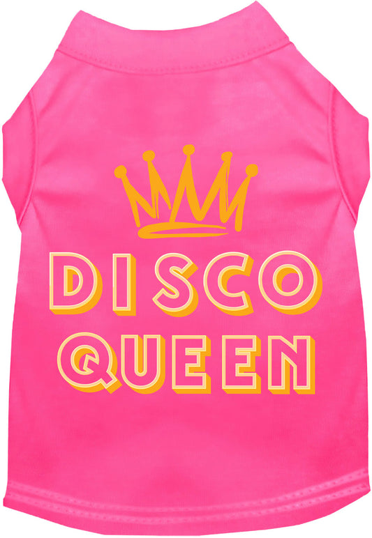 Pink Disco Queen shirt for pets