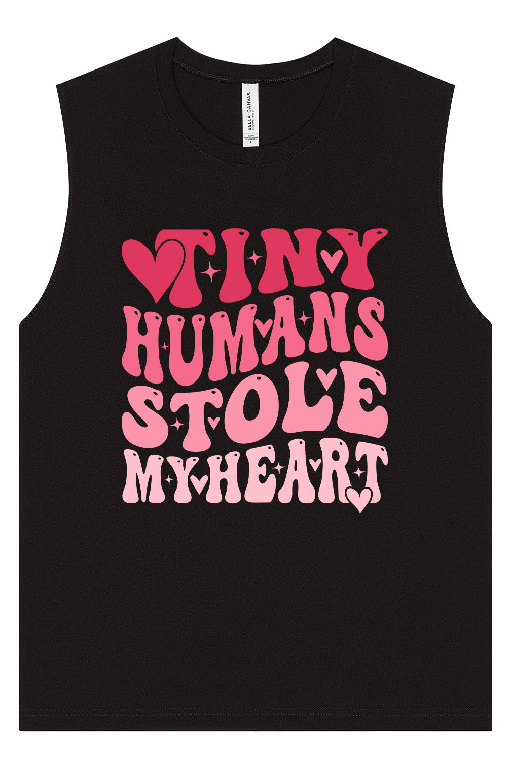 Tiny Humans Stole My Heart Muscle Tank