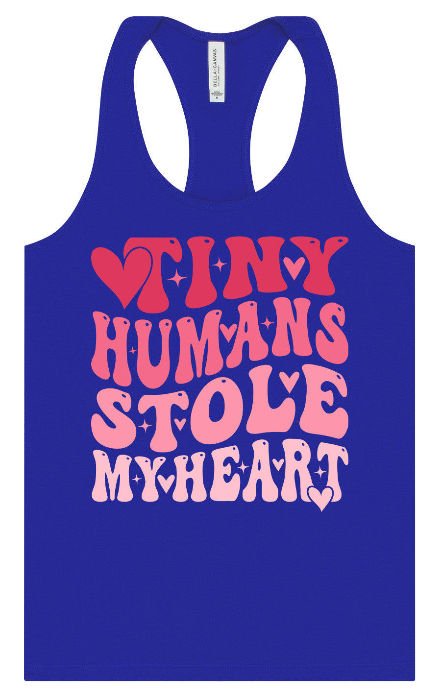 Tiny Humans Stole My Heart Women's Racerback Tank