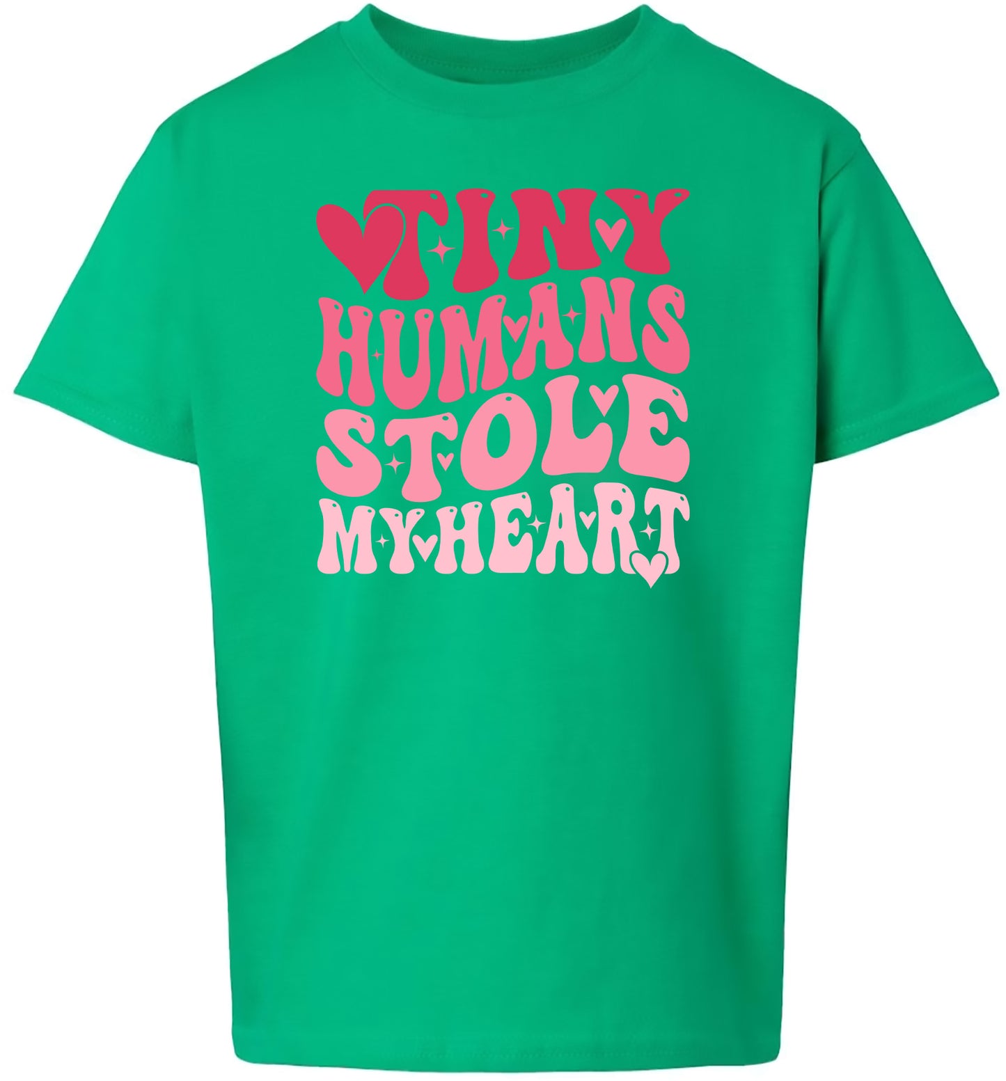 Tiny Humans Stole My Heart Children's Gildan Soft Shirt