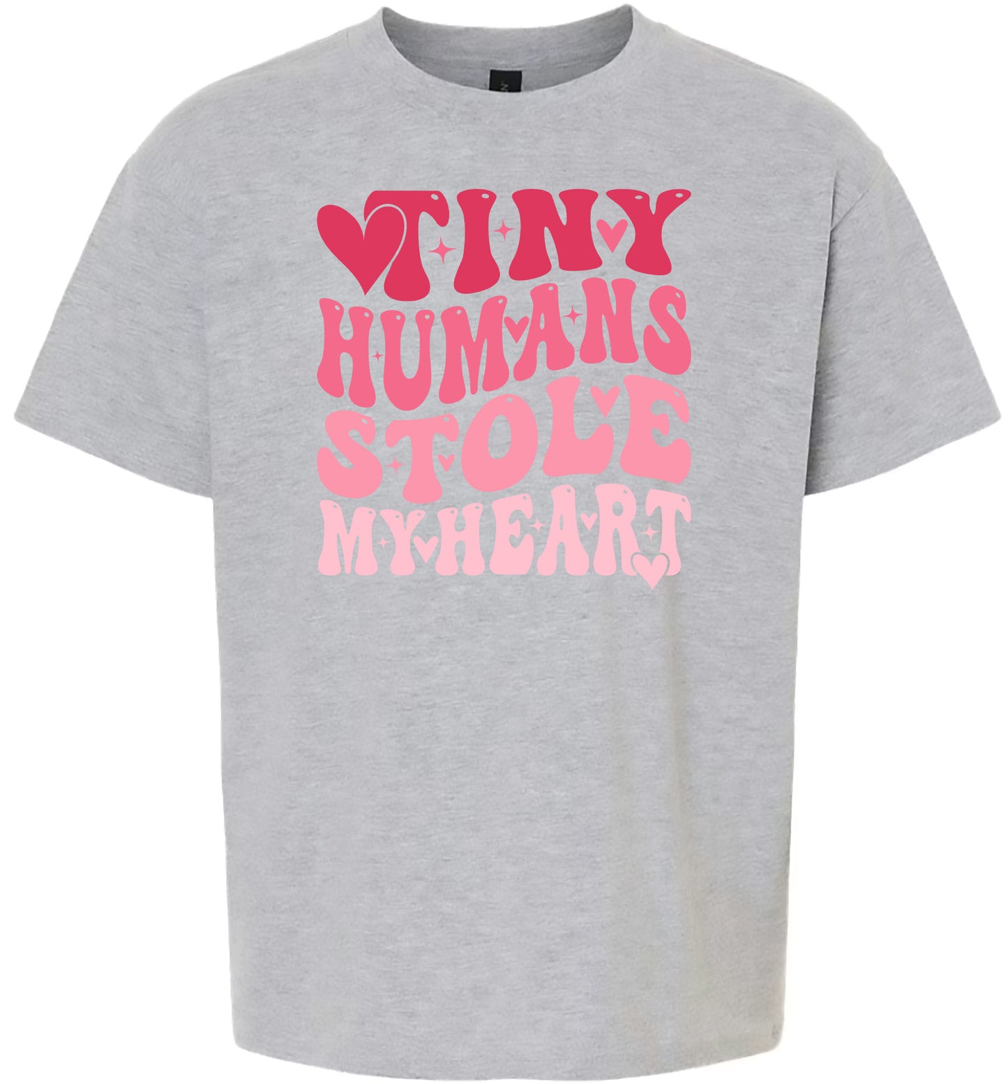 Tiny Humans Stole My Heart Children's Gildan Soft Shirt