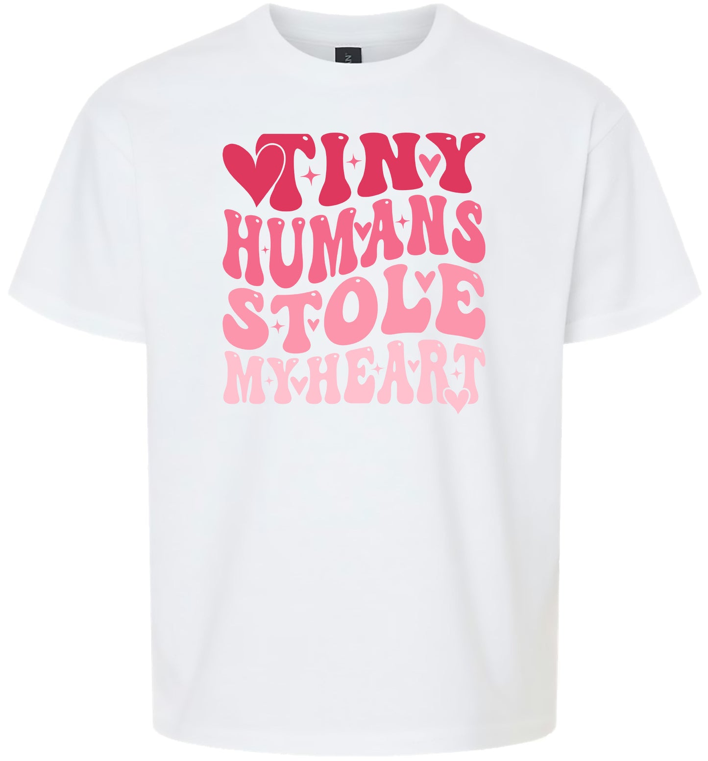 Tiny Humans Stole My Heart Children's Gildan Soft Shirt