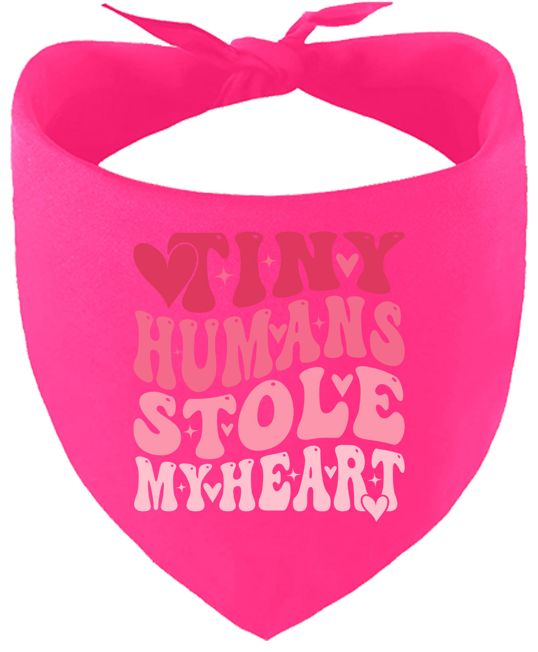 Tiny Humans Stole My Heart Pet Bandana