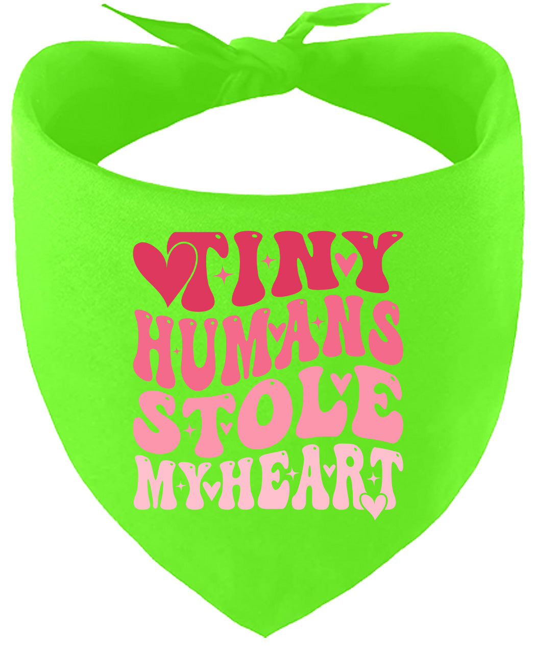 Tiny Humans Stole My Heart Pet Bandana