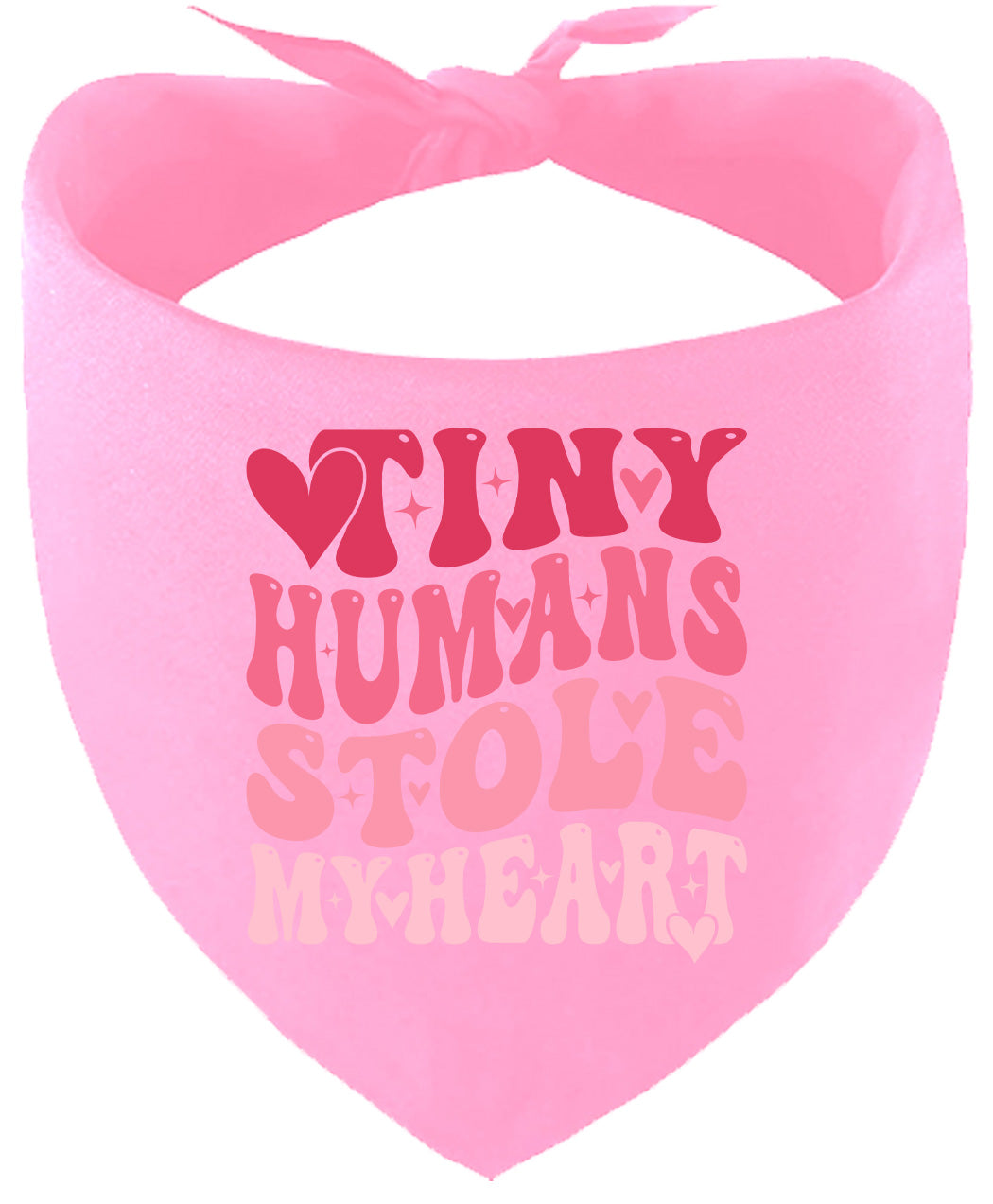 Tiny Humans Stole My Heart Pet Bandana