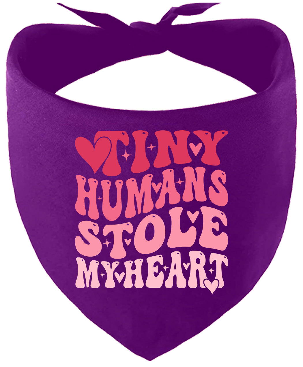 Tiny Humans Stole My Heart Pet Bandana