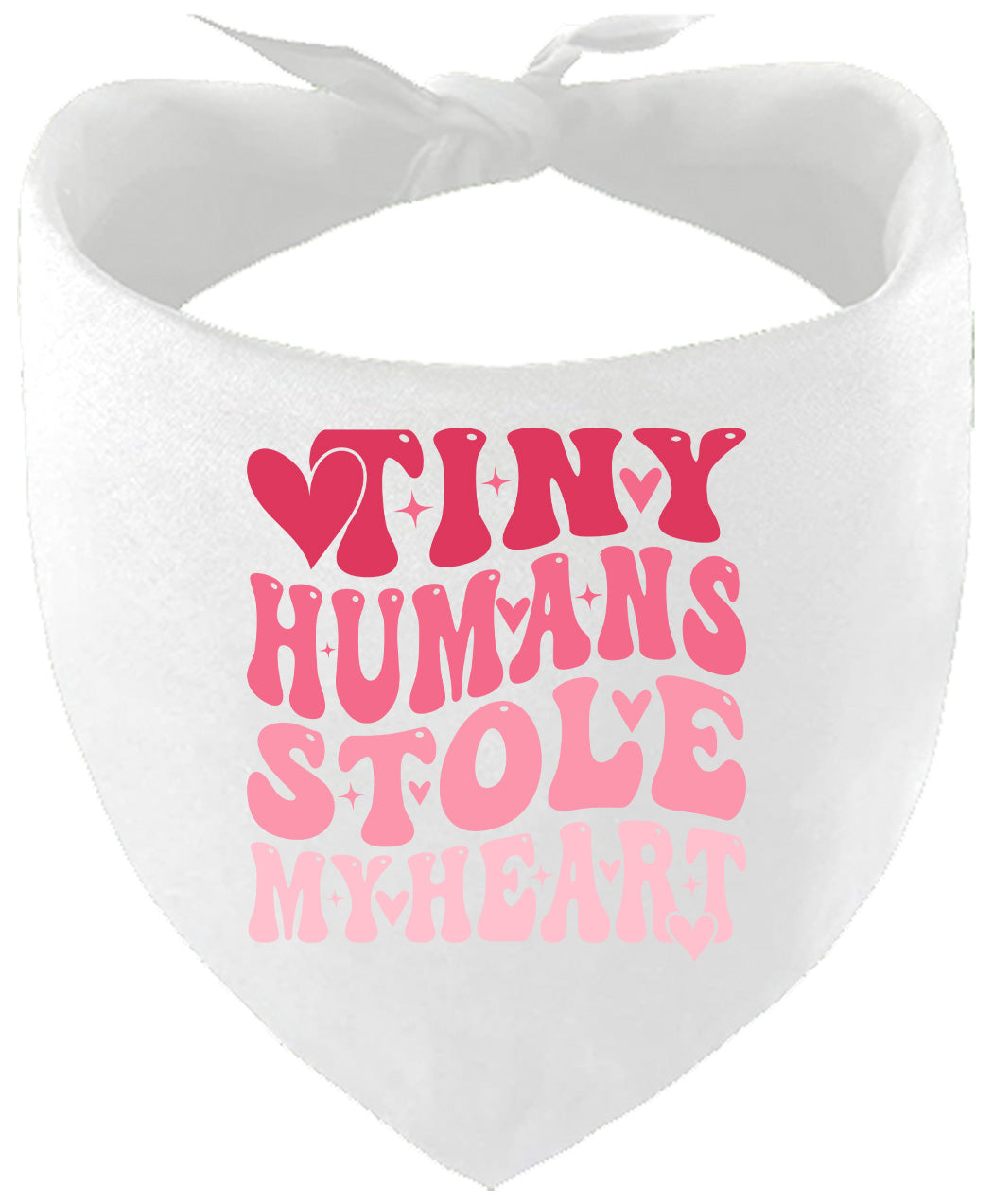 Tiny Humans Stole My Heart Pet Bandana