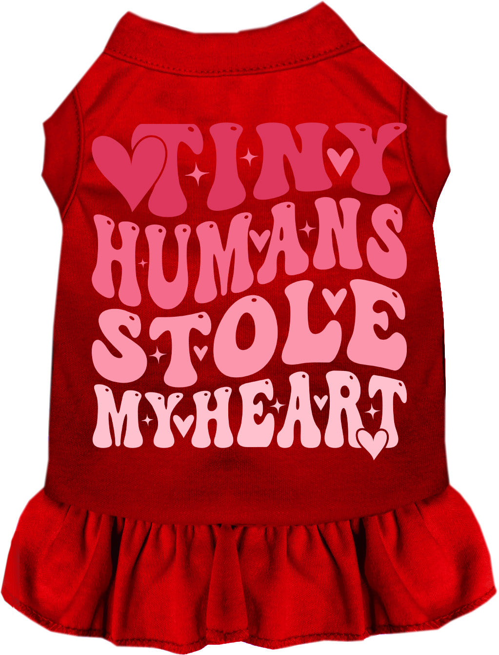 Tiny Humans Stole My Heart Pet Dress