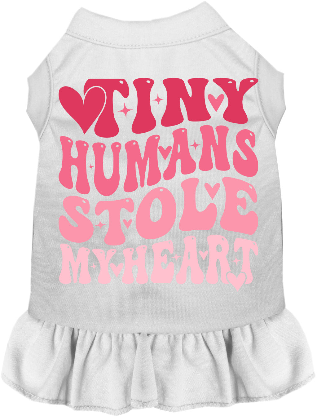 Tiny Humans Stole My Heart Pet Dress