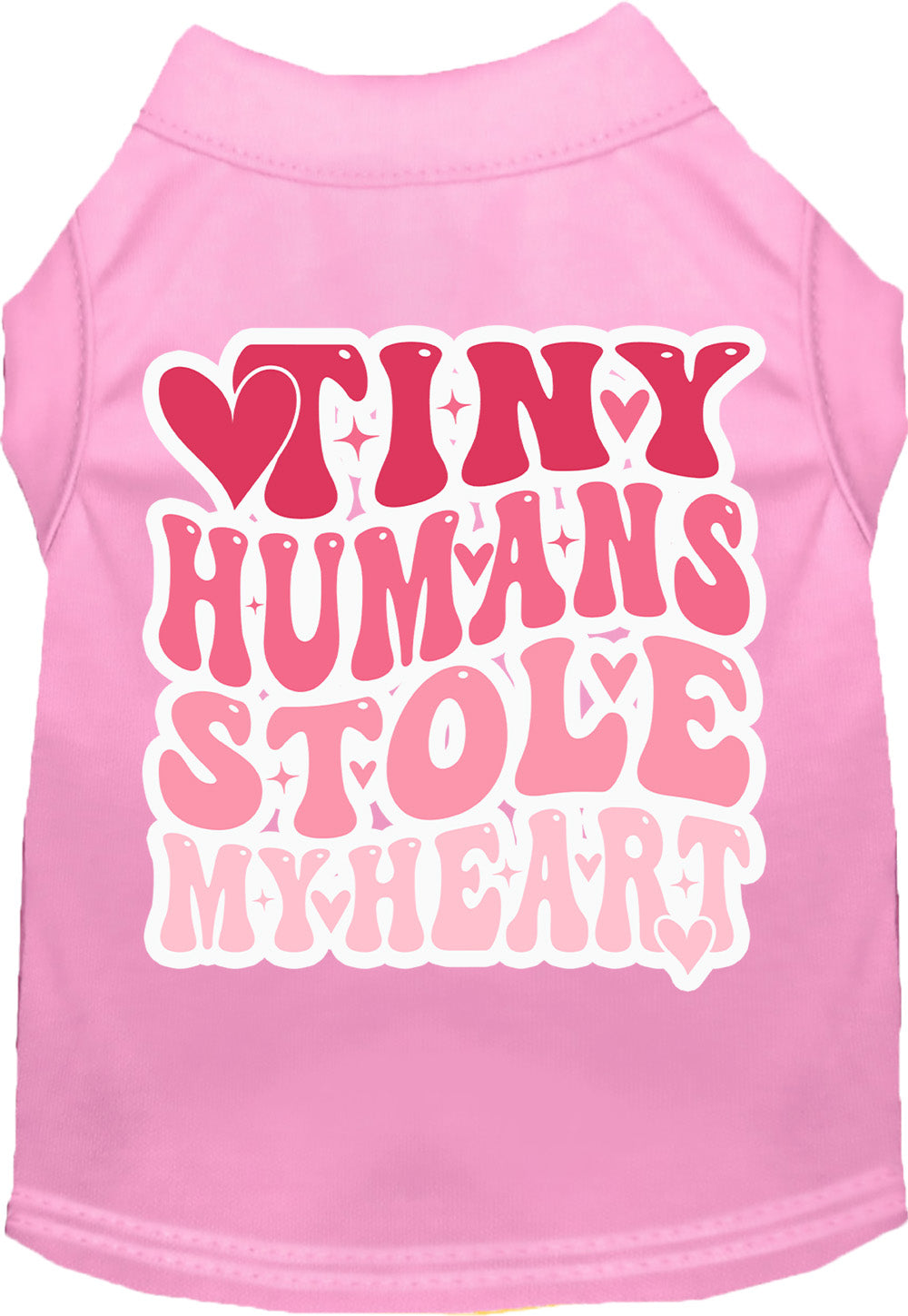 Adorable Cat or Dog Shirt for Pets "Tiny Humans Stole My Heart"