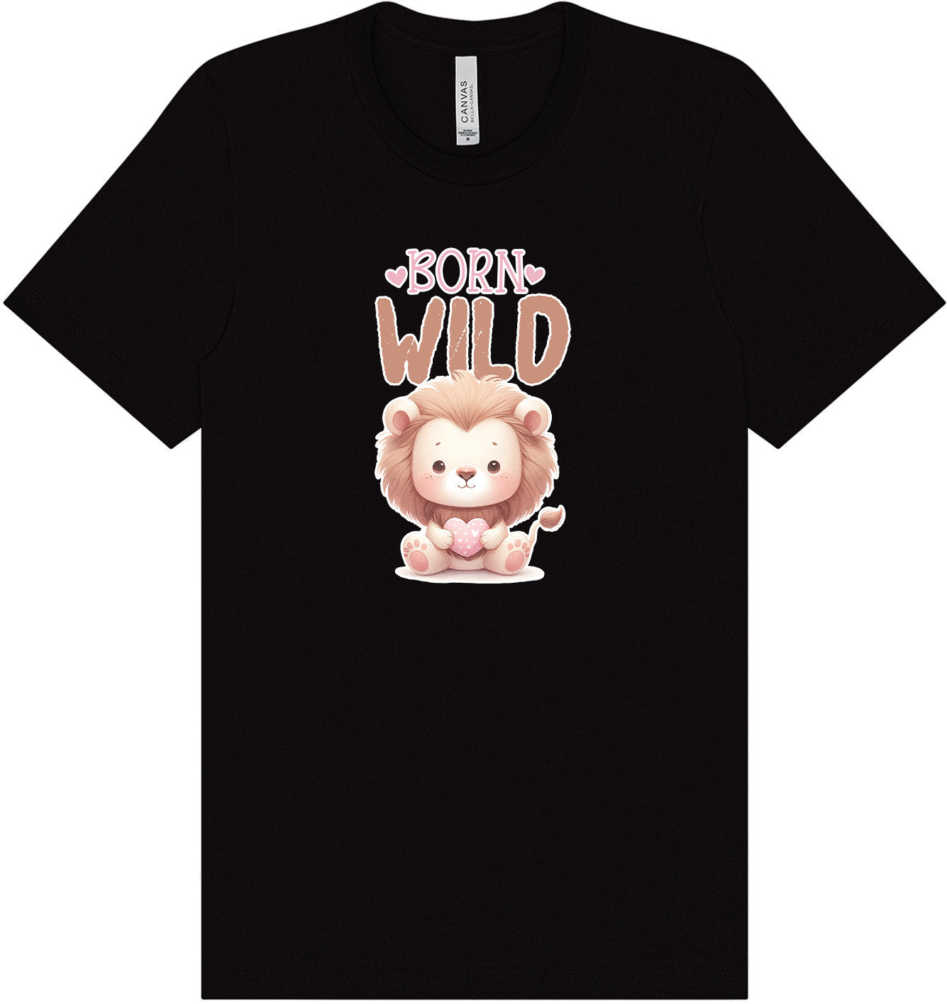 Born Wild Adult Bella Canvas Shirt