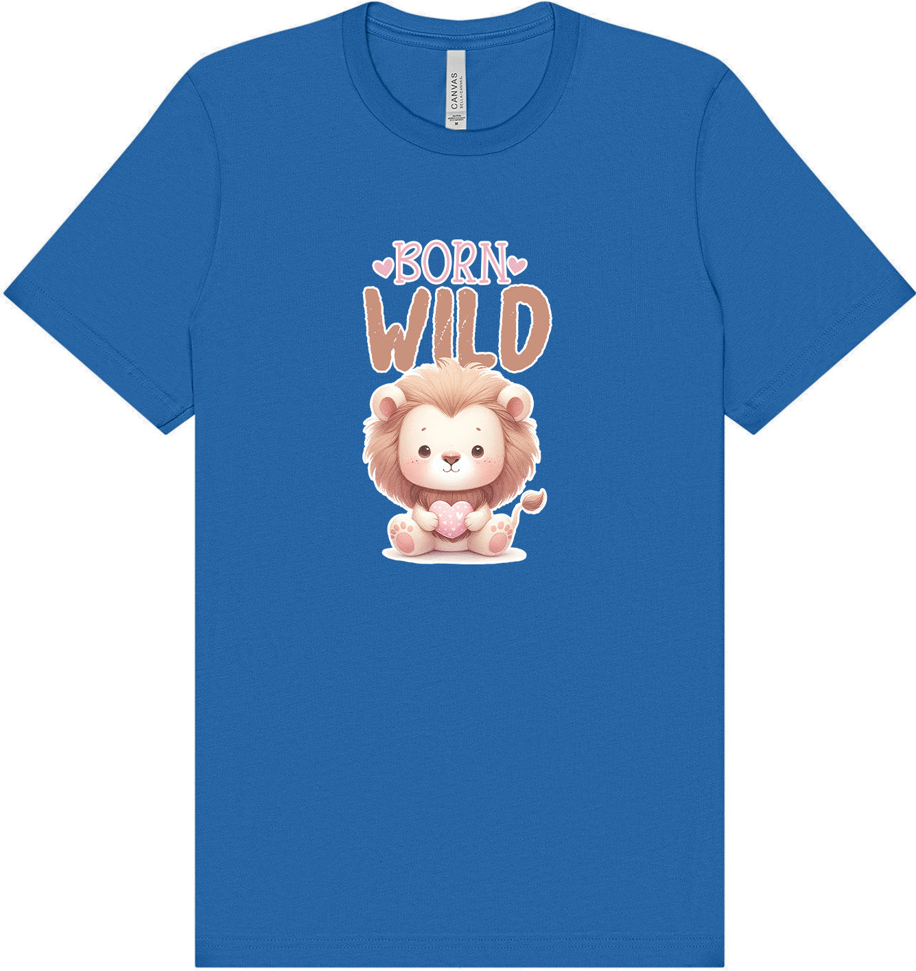 Born Wild Adult Bella Canvas Shirt