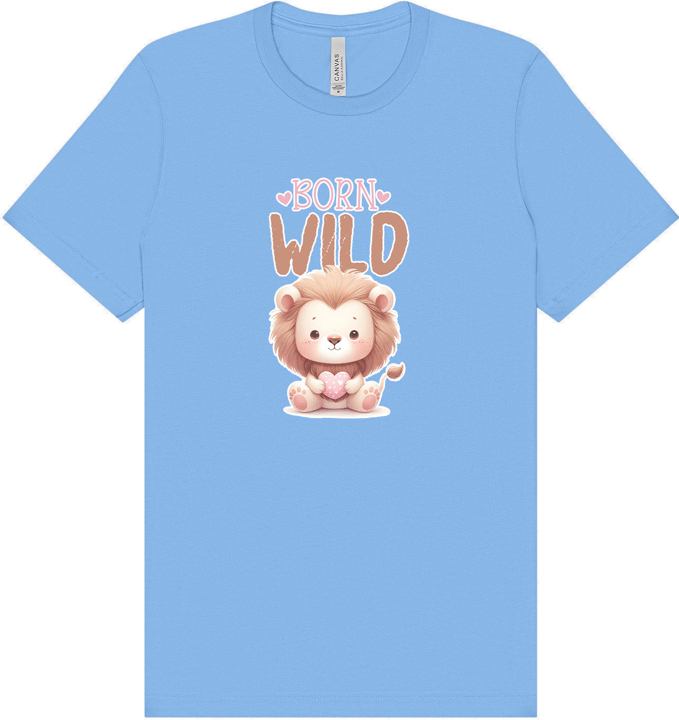 Born Wild Adult Bella Canvas Shirt