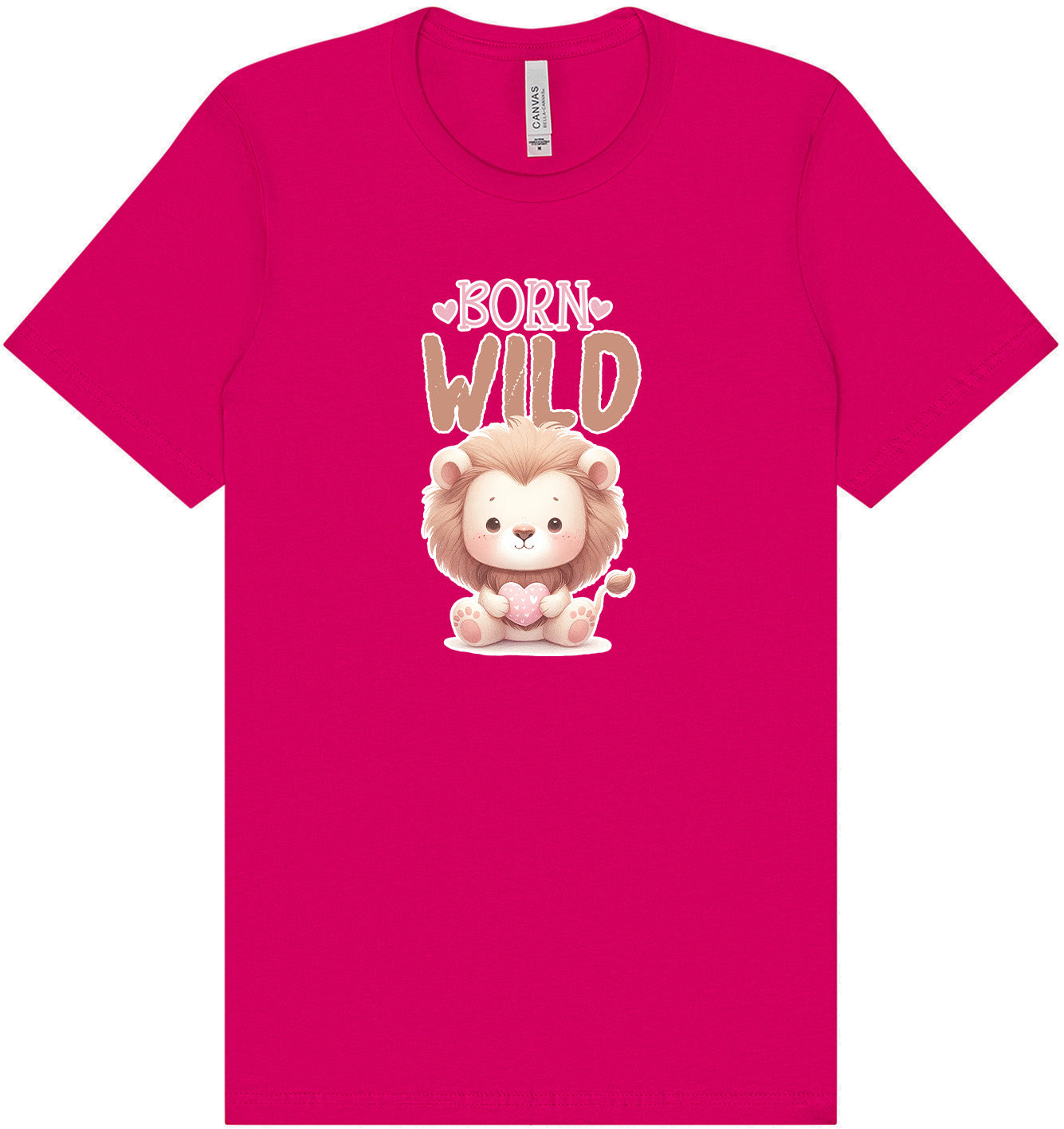 Born Wild Adult Bella Canvas Shirt
