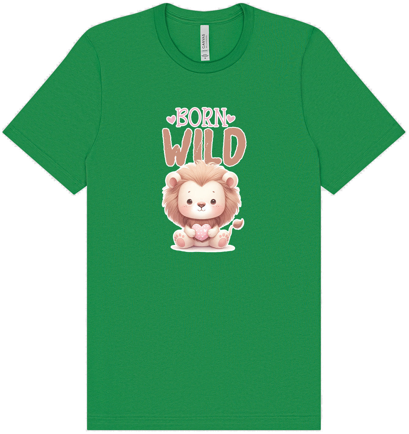 Born Wild Adult Bella Canvas Shirt