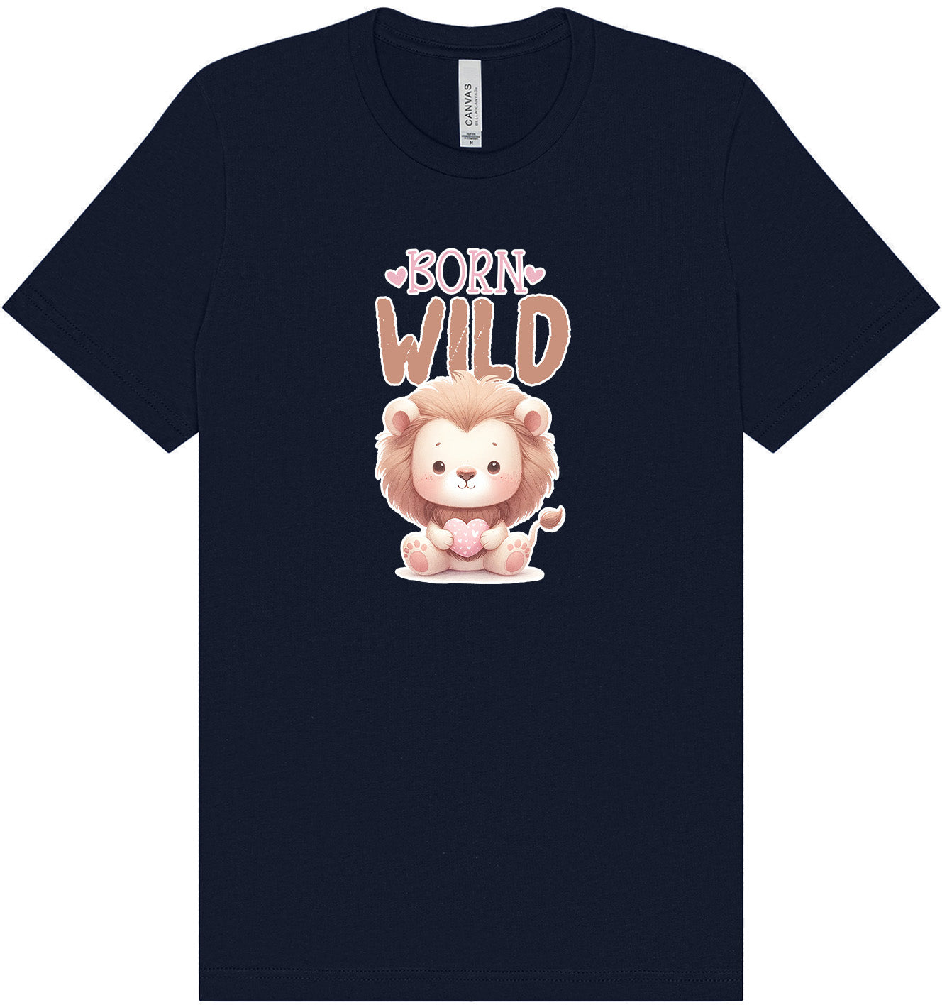 Born Wild Adult Bella Canvas Shirt