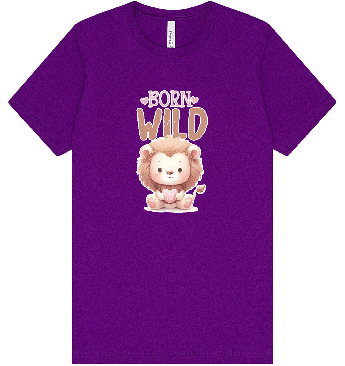 Born Wild Adult Bella Canvas Shirt