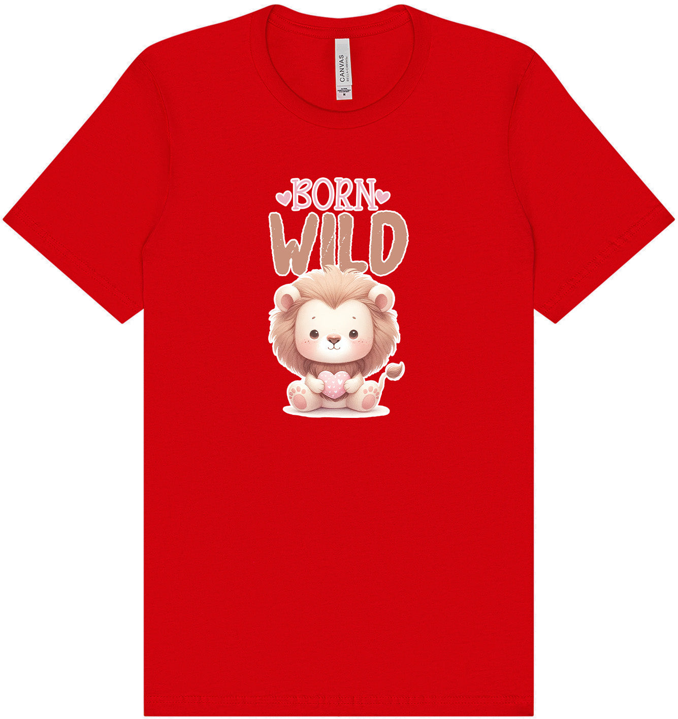 Born Wild Adult Bella Canvas Shirt