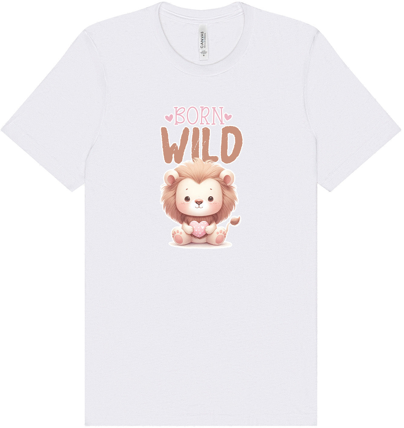 Born Wild Adult Bella Canvas Shirt