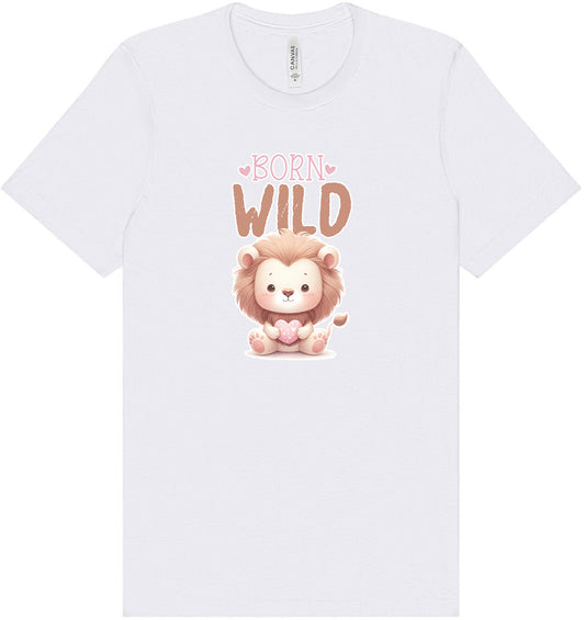 Born Wild Adult Bella Canvas Shirt