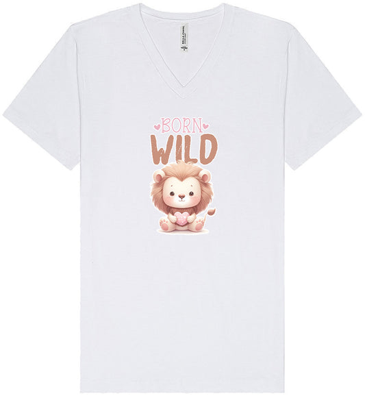 Born Wild Unisex V-Neck Shirt