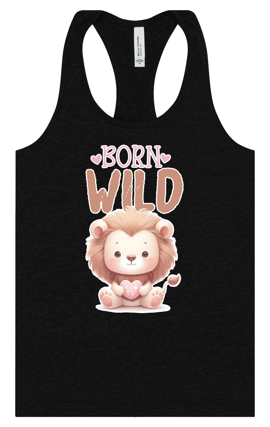 Born Wild Women's Racerback Tank