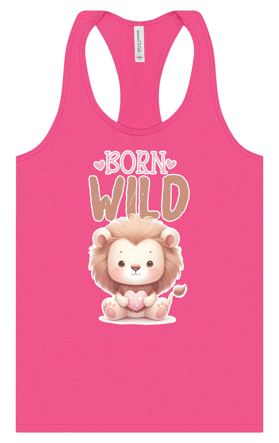 Born Wild Women's Racerback Tank
