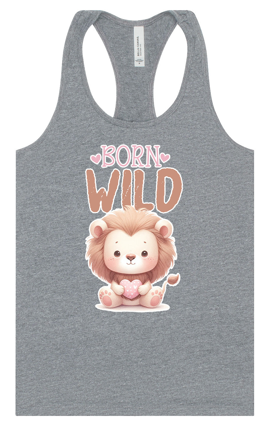 Born Wild Women's Racerback Tank