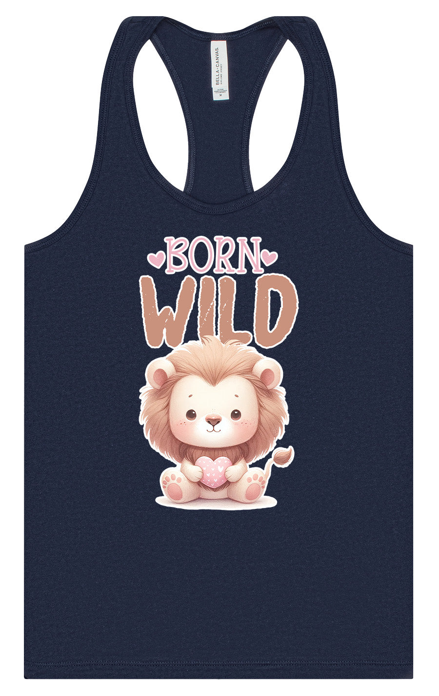 Born Wild Women's Racerback Tank