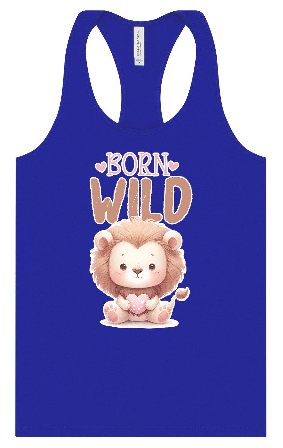 Born Wild Women's Racerback Tank