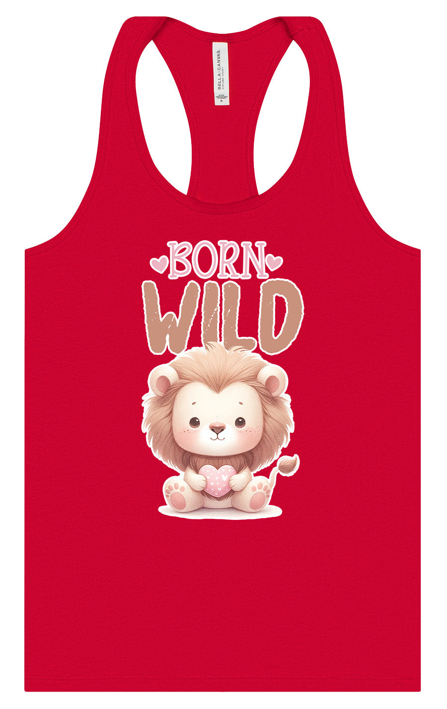 Born Wild Women's Racerback Tank