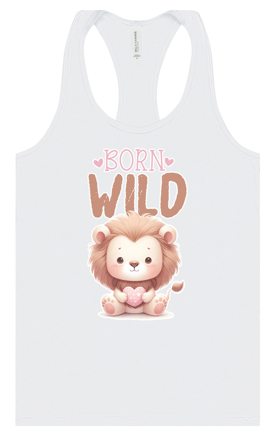 Born Wild Women's Racerback Tank
