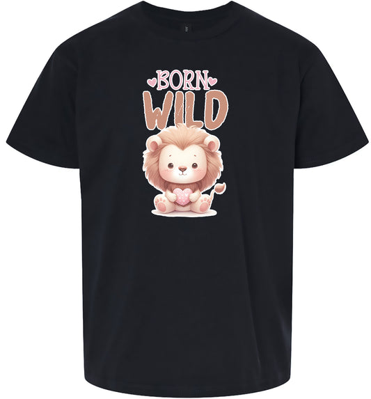 Born Wild Children's Gildan Soft Shirt