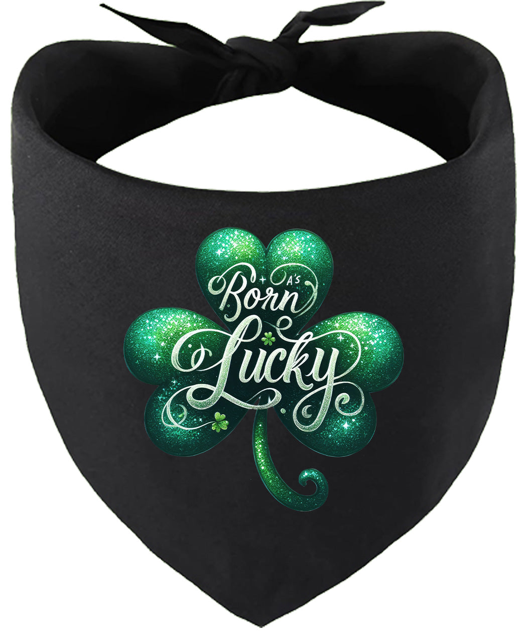 A's Born Lucky Pet Bandana