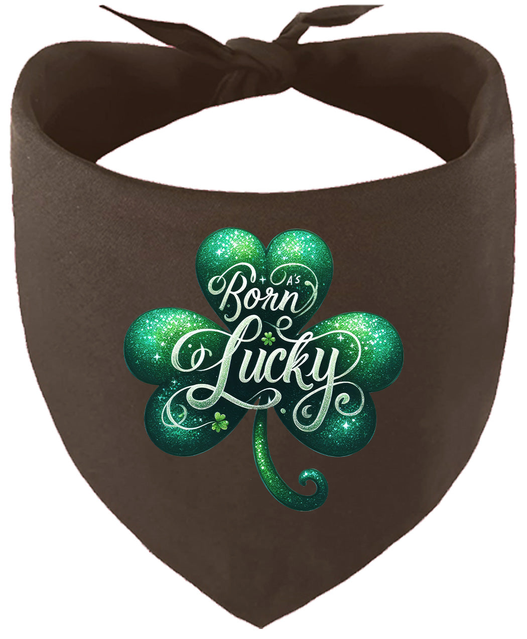 A's Born Lucky Pet Bandana