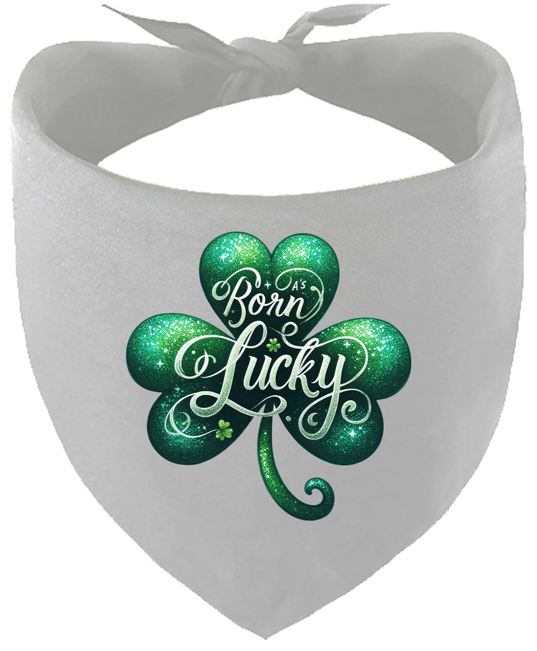 A's Born Lucky Pet Bandana